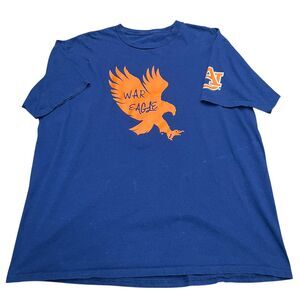 Fanatics Auburn University Mens War Eagle Shirt Size Extra Large Athletic Cotton